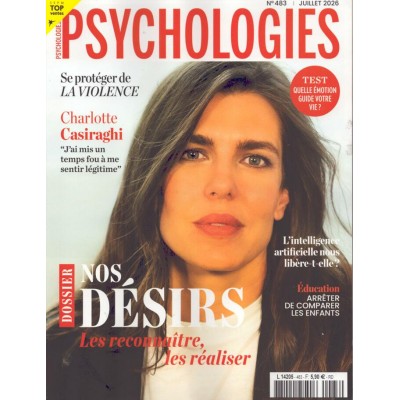 PSYCHOLOGIES MAGAZINE ÉDITION FRANÇAISE