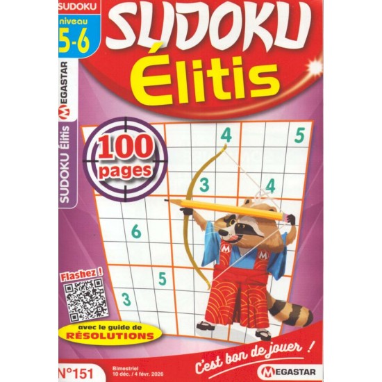 SUDOKU ÉLITIS NIVEAU 5-6