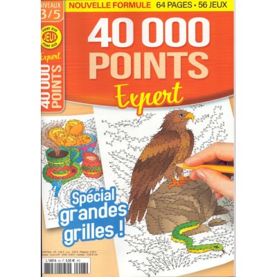 40 000 POINTS À RELIER NIVEAUX 3/5