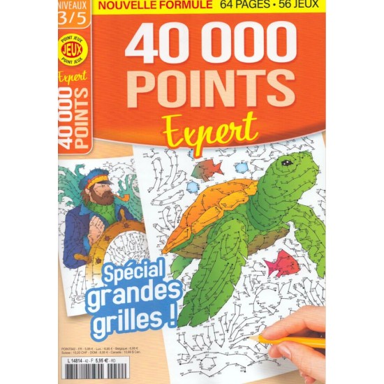 40 000 POINTS À RELIER NIVEAUX 3/5