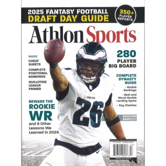 ATHLON SPORTS FANTASY FOOTBALL