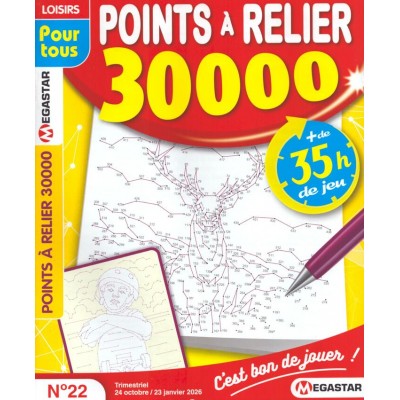POINTS À RELIER 30 000