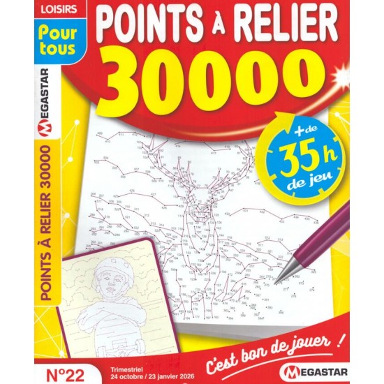 POINTS À RELIER 30 000