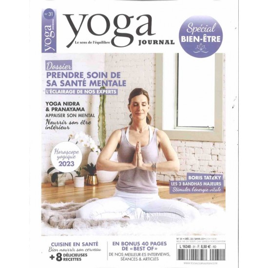 YOGA JOURNAL ÉDITION FRANCAISE