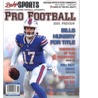LINDY'S SPORTS PRO FOOTBALL PREVIEW