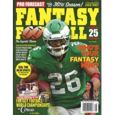 FANTASY FOOTBALL PRO FORECAST