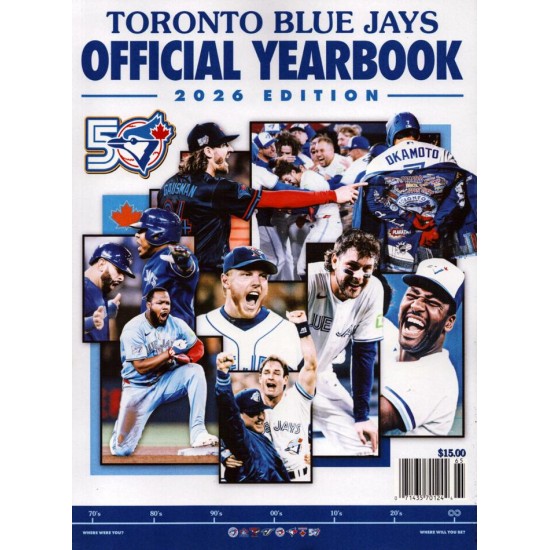 TORONTO BLUE  JAYS OFFICIAL YEARBOOK