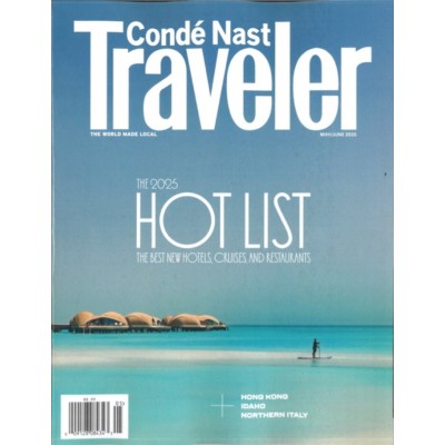 CONDE NAST TRAVELER ÉDITION AMÉRICAINE