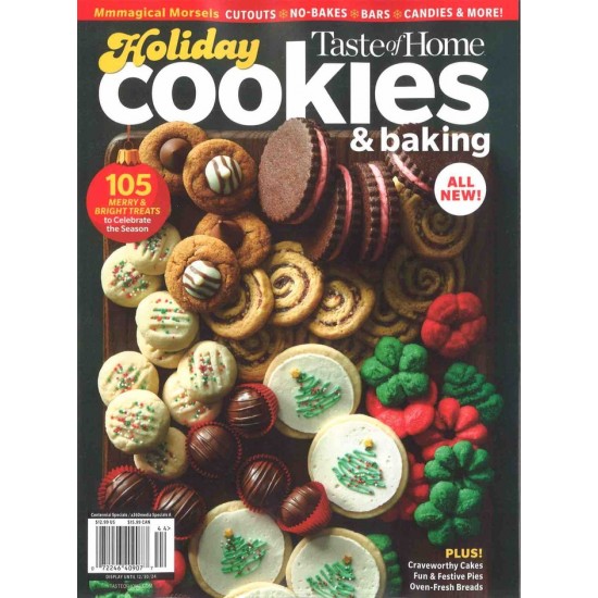 TASTE OF HOME HOLIDAY COOKIES & BAKING