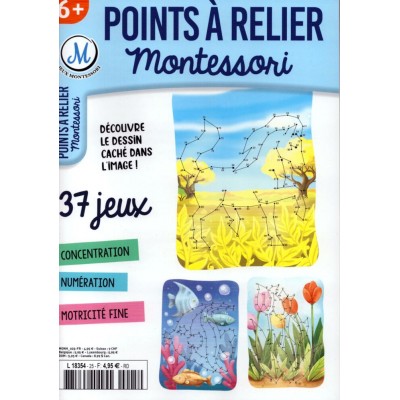 MONTESSORI - POINTS À RELIER