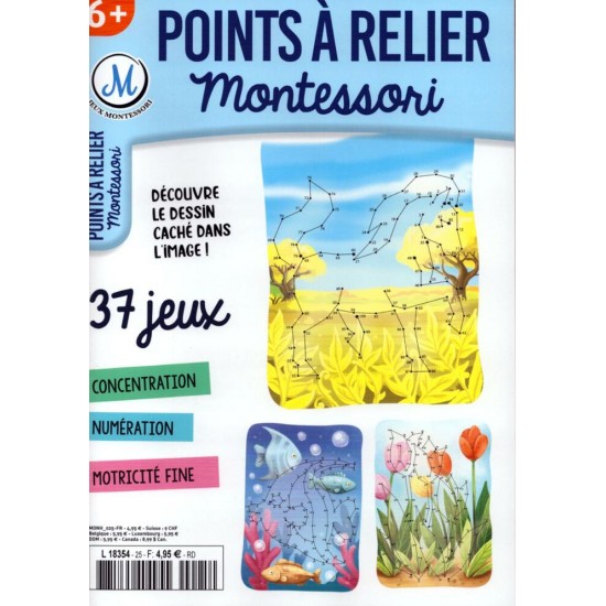 MONTESSORI - POINTS À RELIER