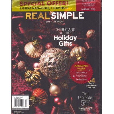 REAL SIMPLE 3 PACK