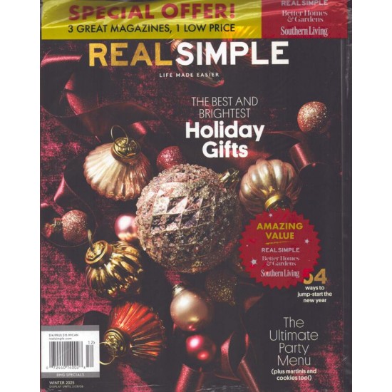 REAL SIMPLE 3 PACK