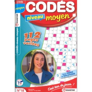 CODÉS NIVEAU MOYEN NIVEAU 3-4
