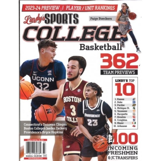 LINDY'S SPORTS COLLEGE BASKETBALL