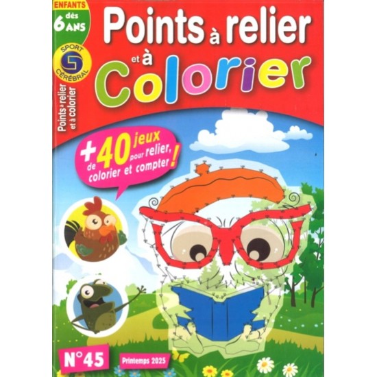 SC POINTS À RELIER ET À COLORIER