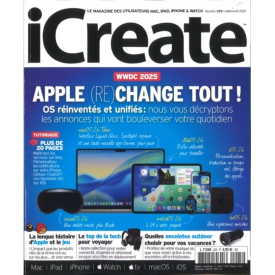 iCREATE ÉDITION FRANÇAISE