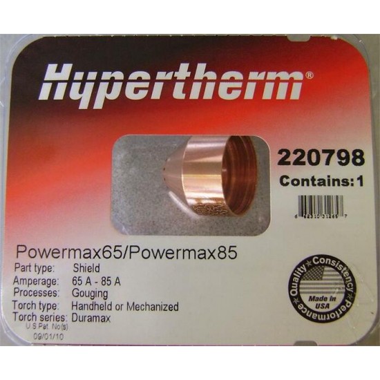 buse à gouger plasma Powermax 65 Hypertherm