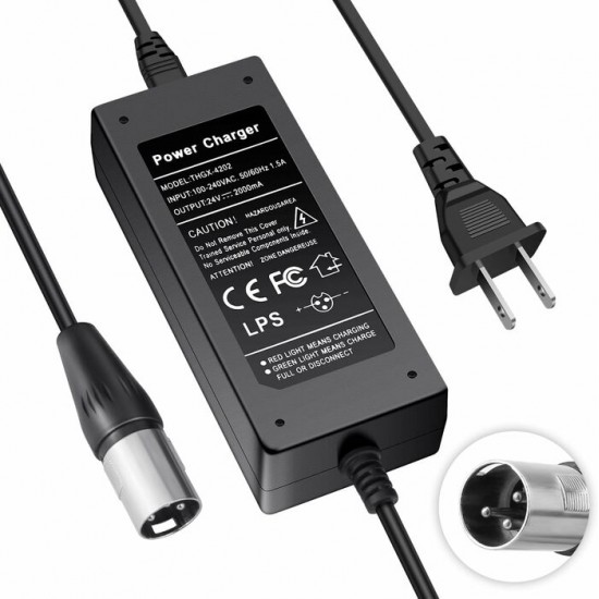 Chargeur universel 24 volts  2 ampères