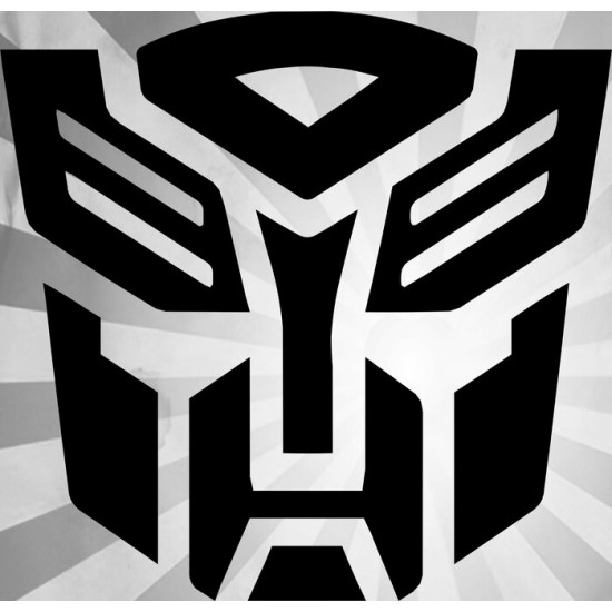  4'' Autobot Transformer Décalque Vinyle