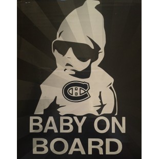 6'' Montreal Canadiens Baby on Board Achetez en 2...