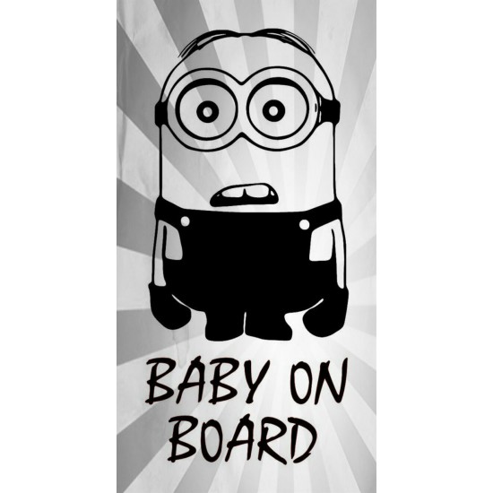 6'' Baby on Board Minion Achetez en 2 Recevez...