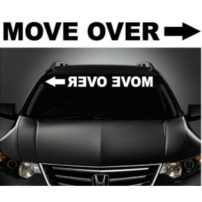  21'' Move Over Décalque Vinyle Achetez en 2...