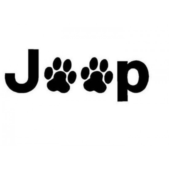  4''  Jeep  Cat Dog  Paws  Décalque Vinyle...