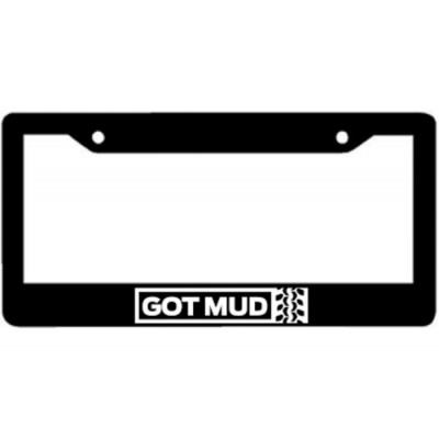 Jeep Got Mud License Plate Frame 