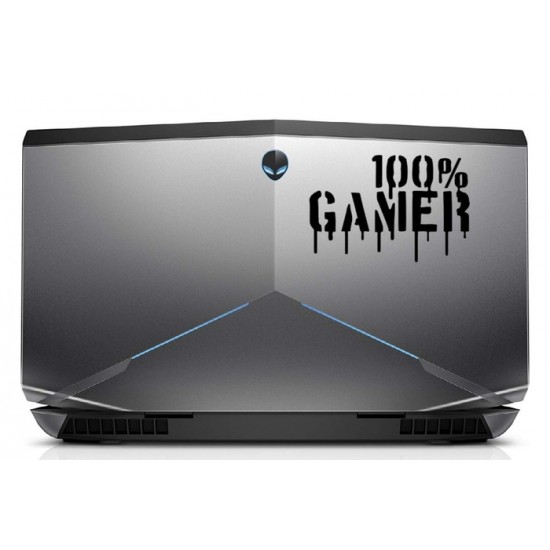 100% Gamer Vinyl Decal Décalque Vinyle Achetez en...