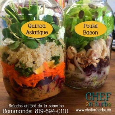 Salade quinoa asiatique