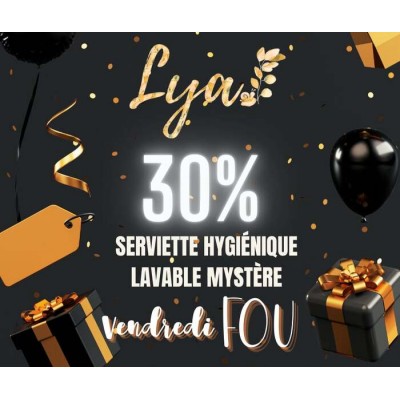 Serviettes hygiéniques lavables - En stock -...