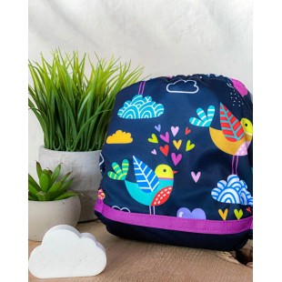 Couche à poche love birds - Modèle 2.0