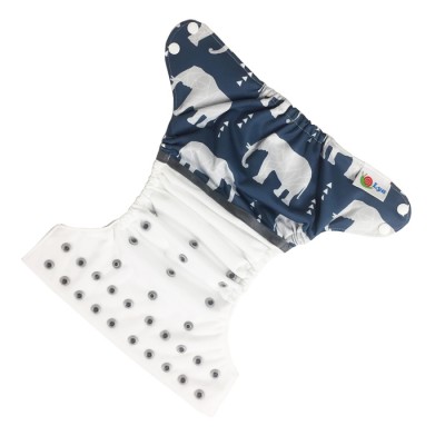Couche à poche éléphant géo - modèle 2.0