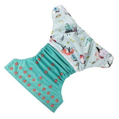 Couche à poche animaux ailés - modèle 2.0