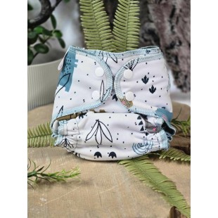 Couche moulée dino