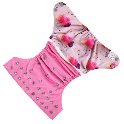Couche à poche acid rain rose - Modèle 2.0