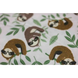 Paresseux - Lingette en flanelle