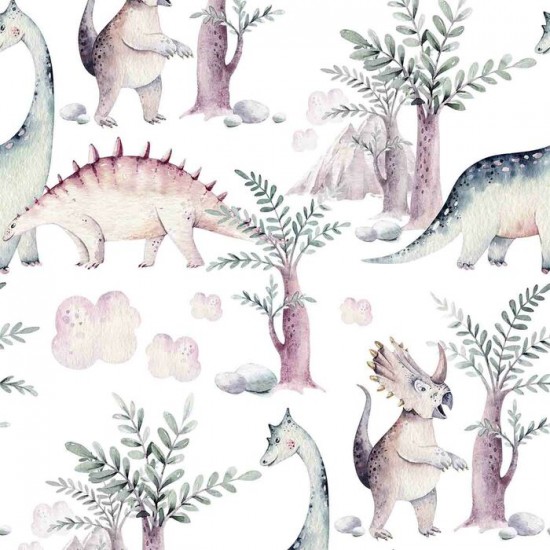 Feuillet AWJ double épaisseur - Dinosaure