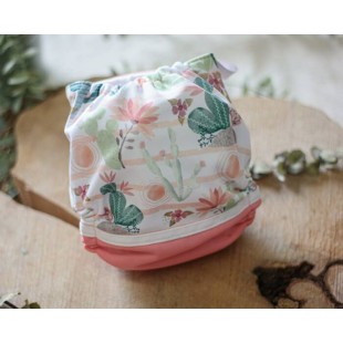 Cactus pastel - Couche à poche modèle 2.0 -...