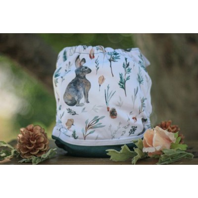 Surprise thème Animaux Floral - Couche à poche modèle 2.0 - Prête à partir