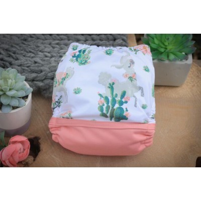 Surprise thème Animaux Floral - Couche à poche modèle 2.0 - Prête à partir