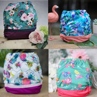 Surprise Lot de 20 couches FILLE - Couche à poche modèle - Prête à partir