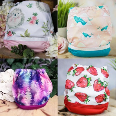 Surprise Lot de 20 couches FILLE - Couche à poche modèle - Prête à partir
