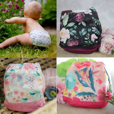 Surprise Lot de 20 couches FILLE - Couche à poche modèle - Prête à partir