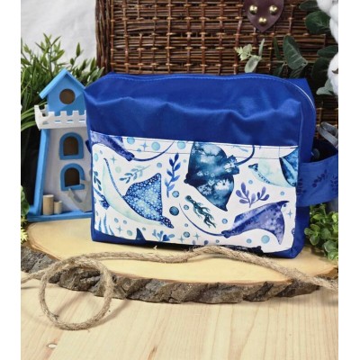 Raies - Pochette à couche - Diaper pod 3.0 - PRET...