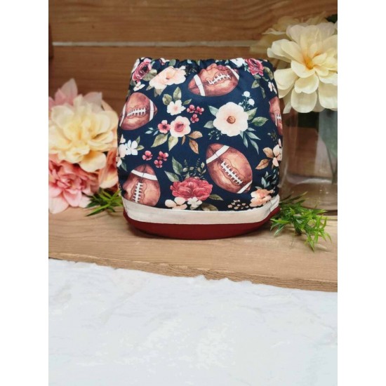 Football floral - Couche à poche modèle 3.0 - Prête à partir