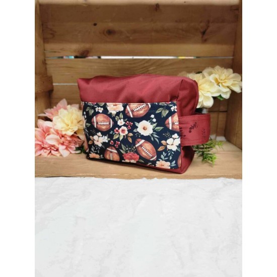 Football floral - Pochette à couche - Diaper pod 3.0 - Sur commande