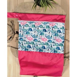 Flamant rose - Humidisacs - Wetbag - 2.0