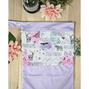 Watercolor woodland - Humidisacs - Wetbag - 2.0